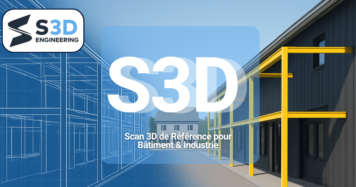 Réseau Européen®de Scan 3D bâtiment et industrie Certifié ISO 9001